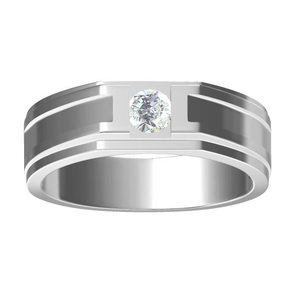 Diamond Platinum 950 Ring for man